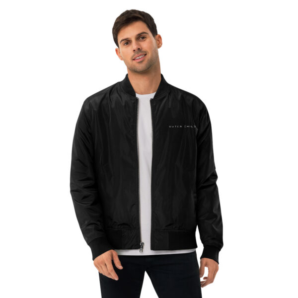 Infinite Black Bomber Jacket (Stealth Edition)