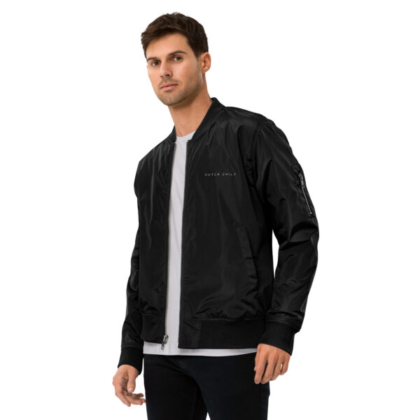Infinite Black Bomber Jacket (Stealth Edition) - Image 2