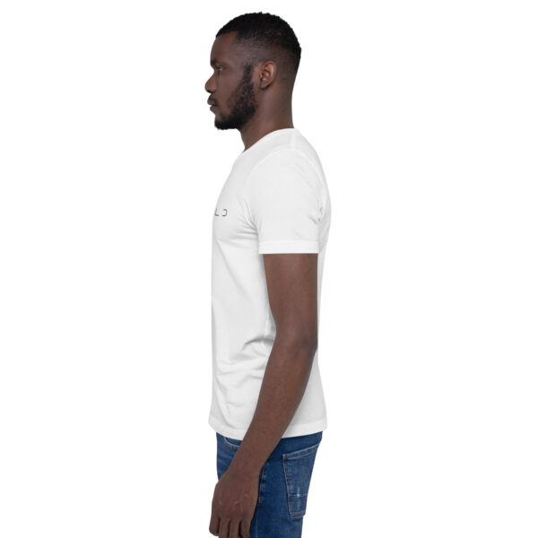Pure White Unisex T-Shirt (Stealth Edition) - Image 4
