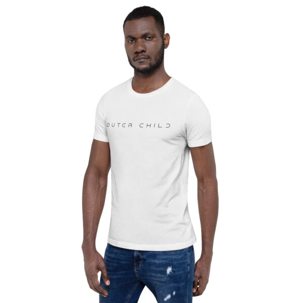 Pure White Unisex T-Shirt (Stealth Edition) - Image 2