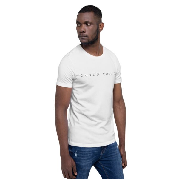 Pure White Unisex T-Shirt (Stealth Edition) - Image 3