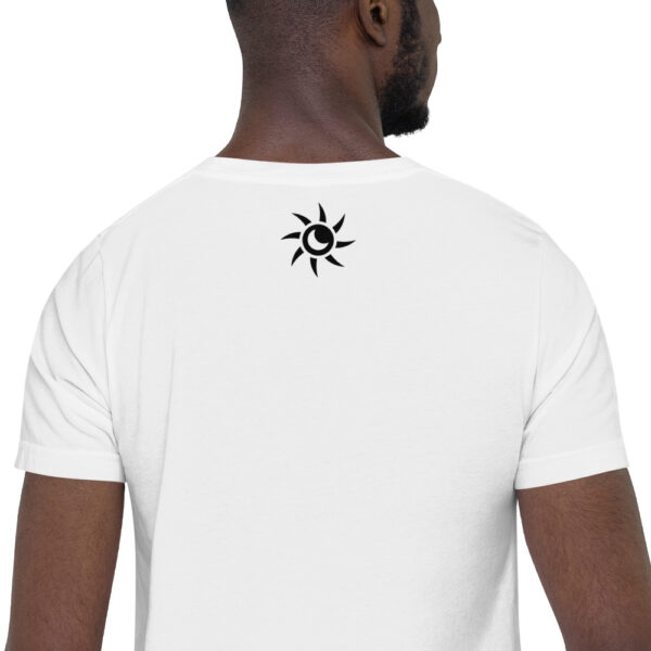 Pure White Unisex T-Shirt (Stealth Edition) - Image 7